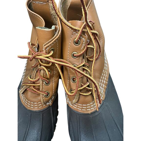 L.L. Bean Waterproof Outdoor Gorpcore Rubber Bean Boots Duck Boots Size 10 - Picture 6 of 9